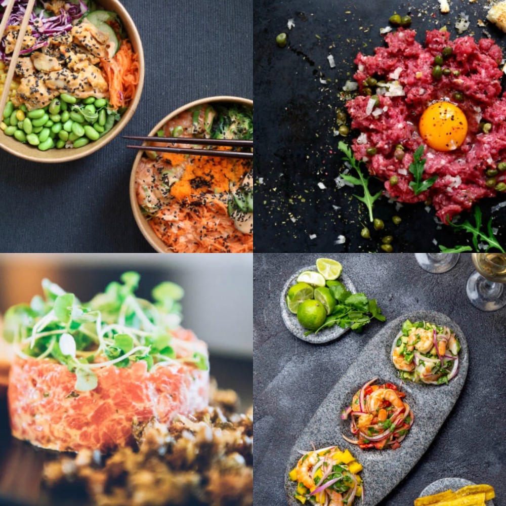 Poké, Tartars y Ceviche